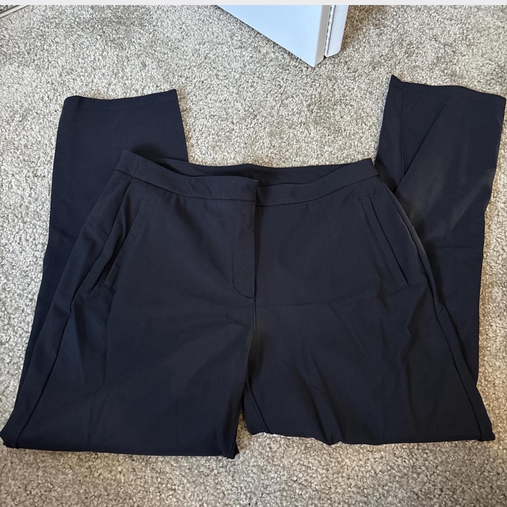 Lululemon black womens straight leg ABC pant size 8